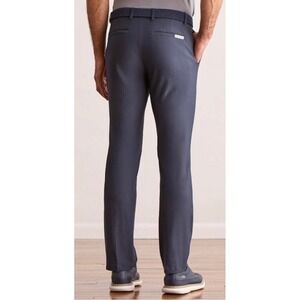 Dunning Mens Golf Pants Navy Blue Stretch Straight Leg Performance 38x30